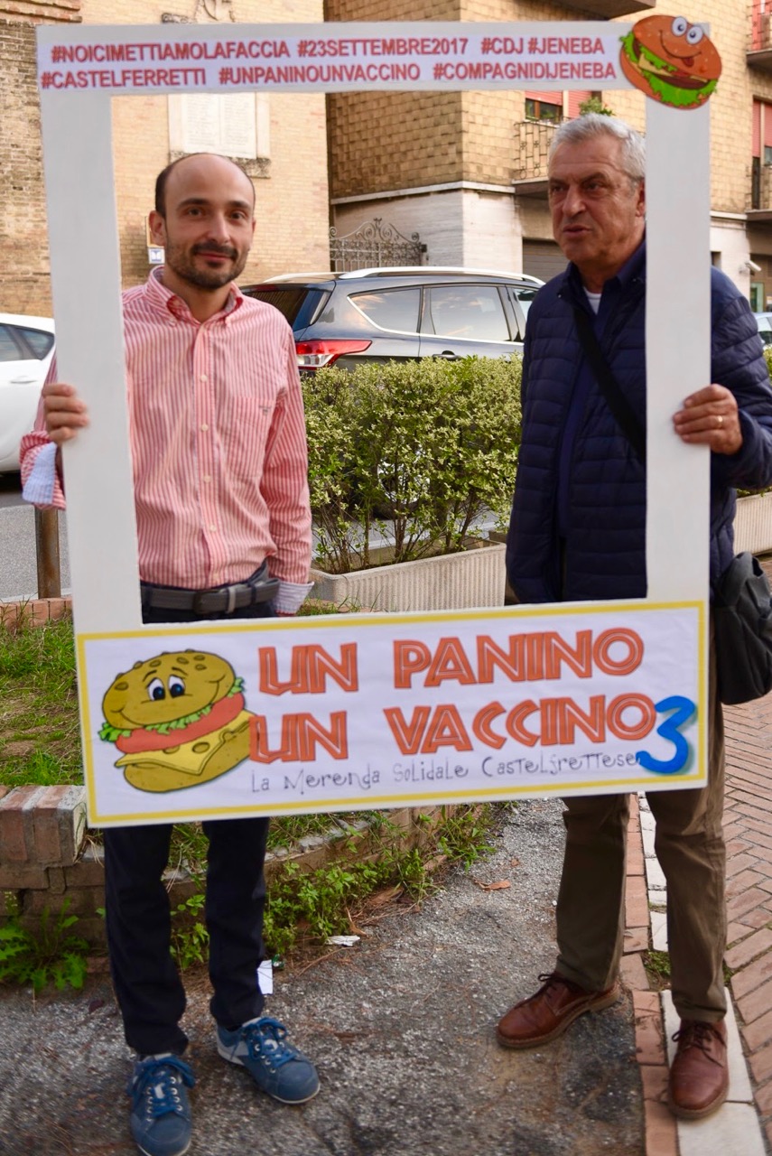 Merenda Solidale "UN PANINO UN VACCINO 2017"