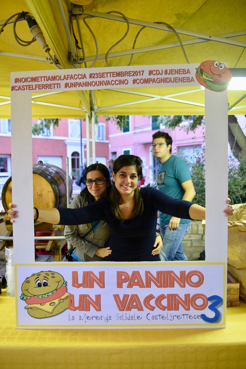 Merenda Solidale "UN PANINO UN VACCINO 2017"