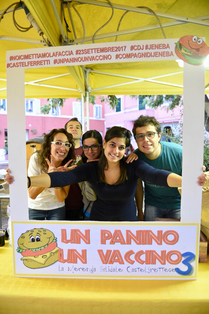 Merenda Solidale "UN PANINO UN VACCINO 2017"