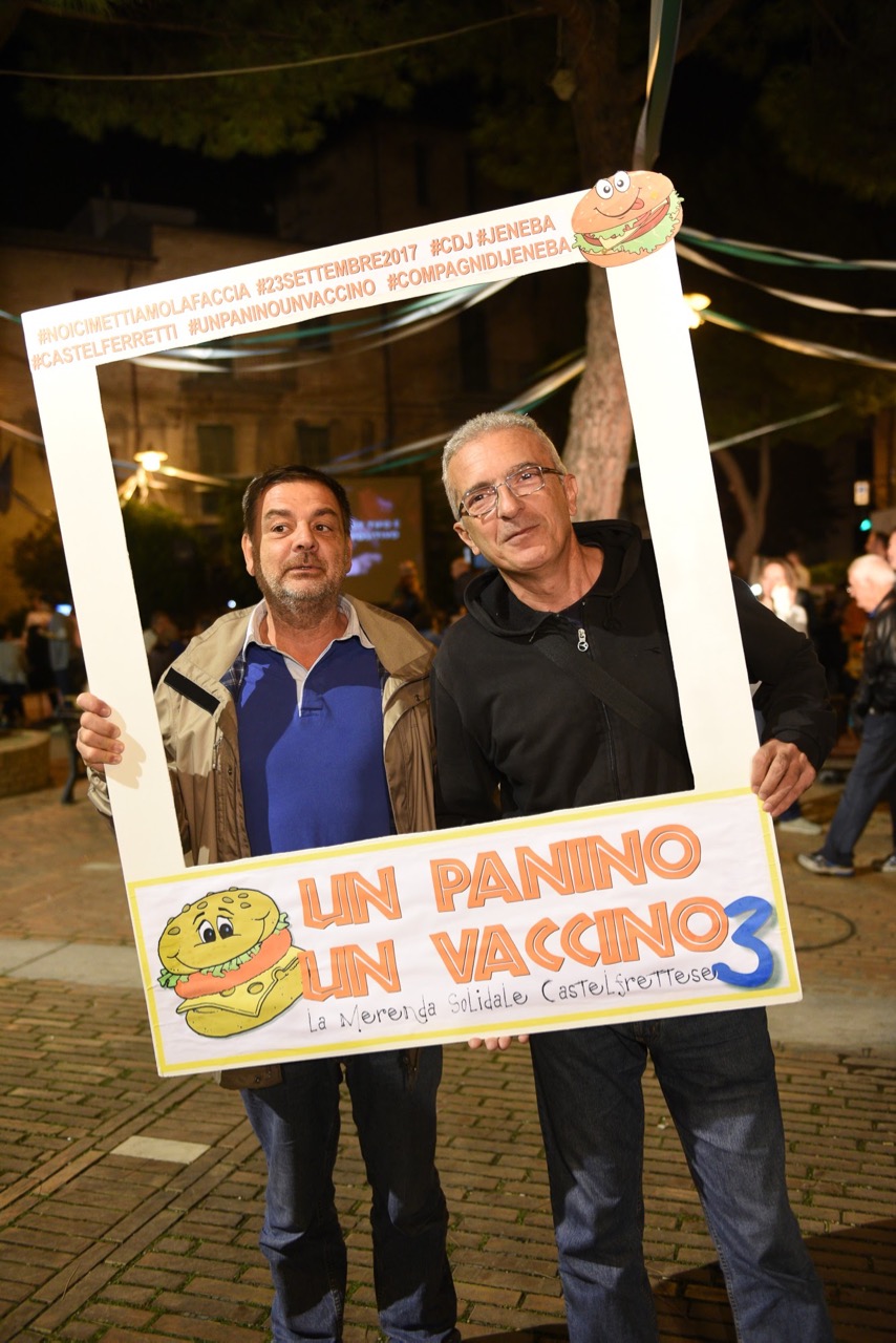 Merenda Solidale "UN PANINO UN VACCINO 2017"