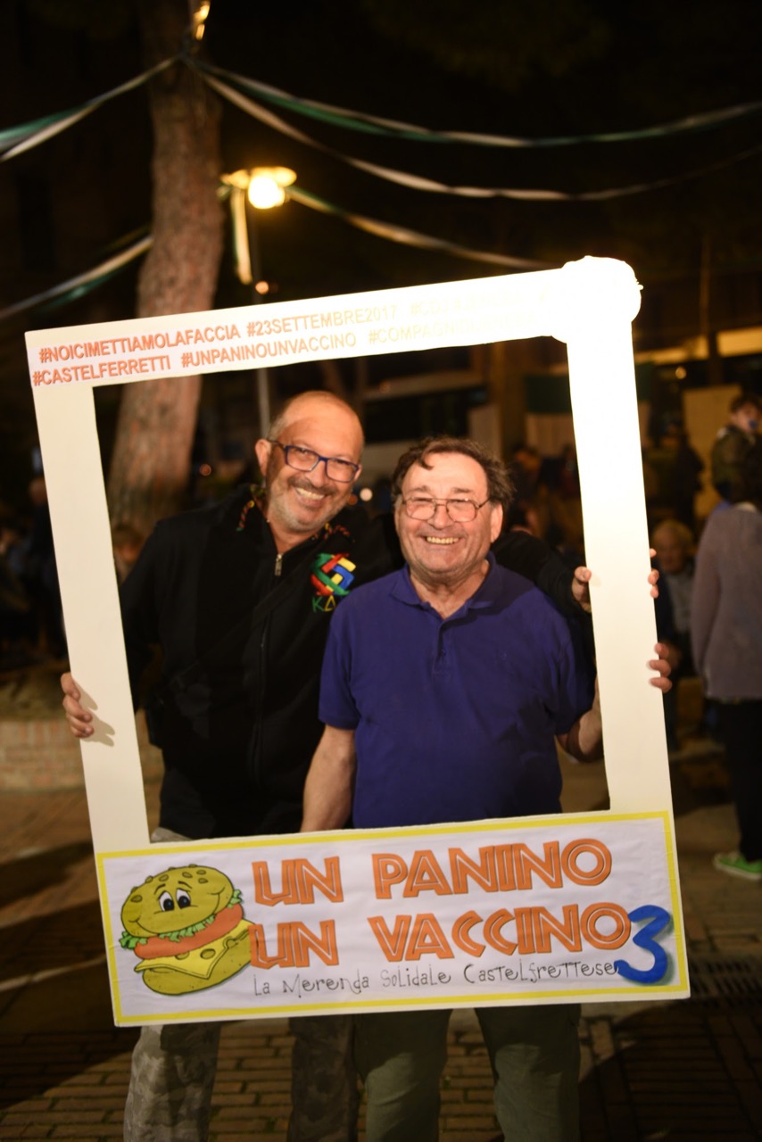 Merenda Solidale "UN PANINO UN VACCINO 2017"