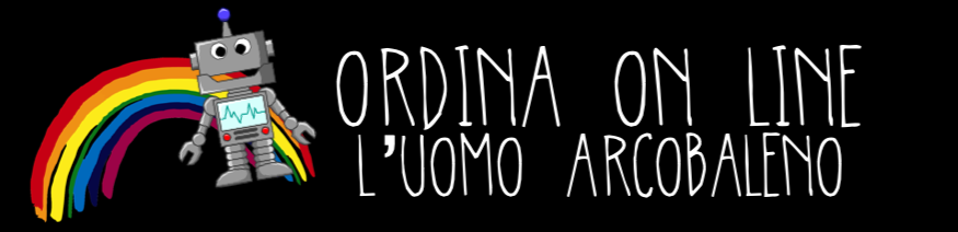 ORDINA ON LINE UOMO ARCOBALENO