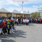 studenti nei gazebo