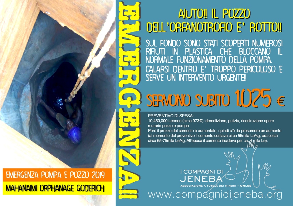 POMPA E POZZO ORPHANAGE 2020